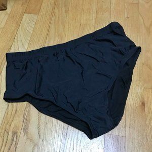 New Avenue Swim black bikini bottom 18W 2X